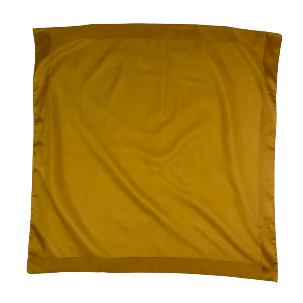 Yellow scarf -