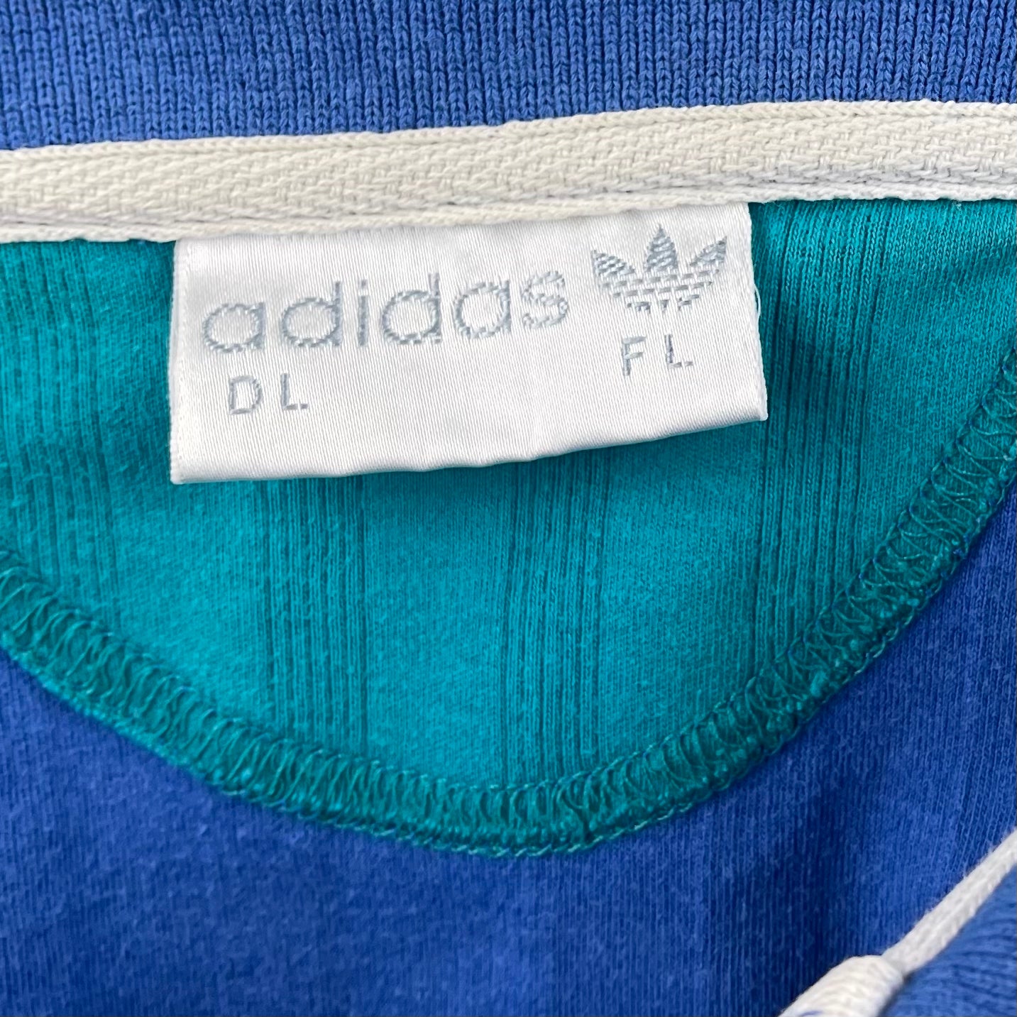 Vintage Tennis Adidas Polo-Shirt 90s - L