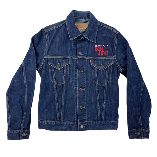 Vintage Jeans Jacket Bon Jovi - M