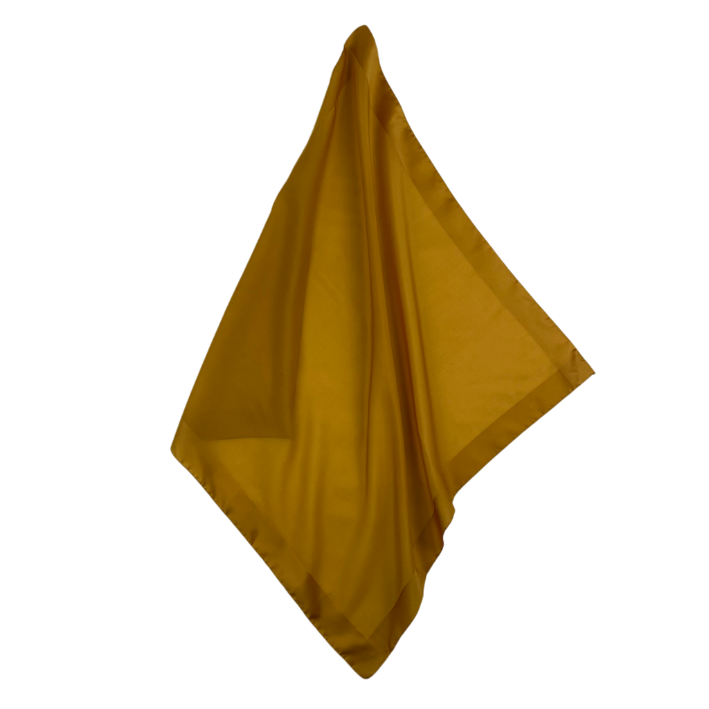 Yellow scarf -