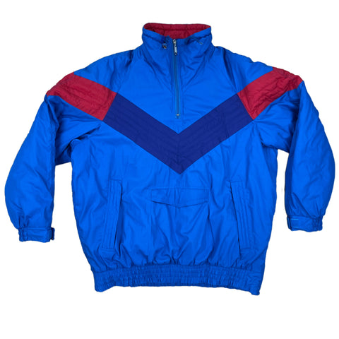 Vintage Blue 1/4 Zip Jacket - L/XL
