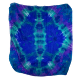 Blue dyed Silk Scarf -