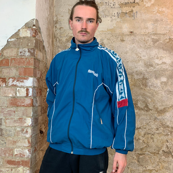 Vintage Blue Track Jacket - L/XL