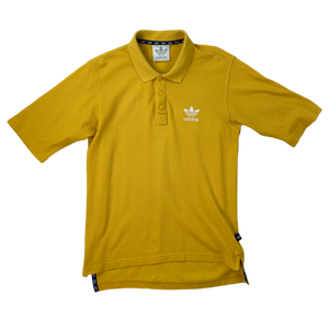 Vintage Yellow Adidas Polo Shirt 90s - XS/S
