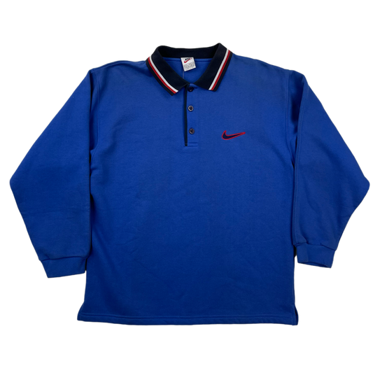 Vintage Blue Nike Sweatshirt with Tags 90s - M/L