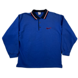 Vintage Blue Nike Sweatshirt with Tags 90s - M/L
