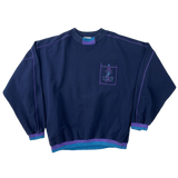 Vintage Navy Adidas Sweatshirt 90s - XL/XXL
