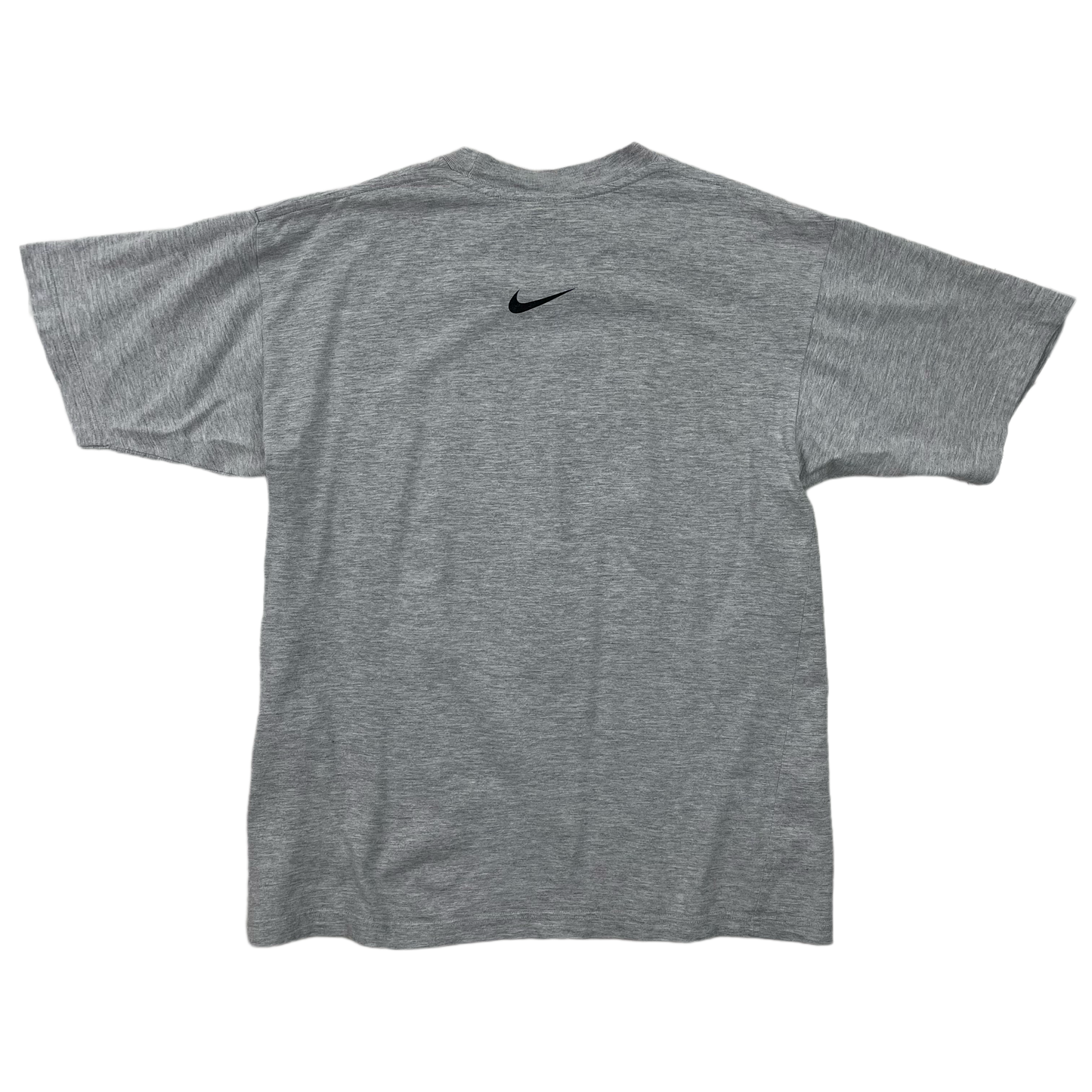 Vintage Grey Nike Challenge Court T-Shirt 90s - M/L