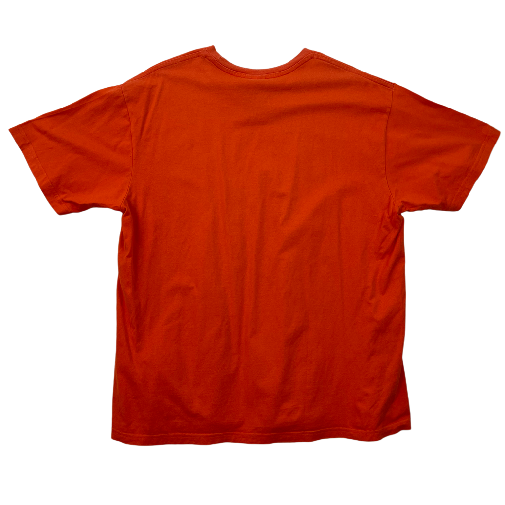Vintage Orange Nike Swoosh T-Shirt 2000s- XL/XXL