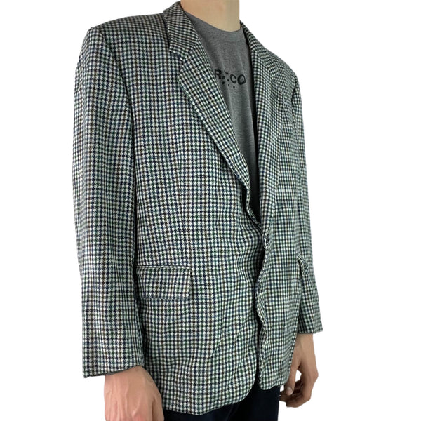 Vintage Checkered Blazer - M/L