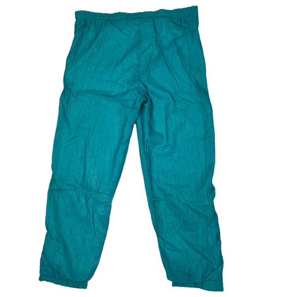 Vintage Turquoise Track Pants - XL