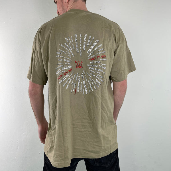 Vintage Brown Rock am Ring T-Shirt 2003 - XL