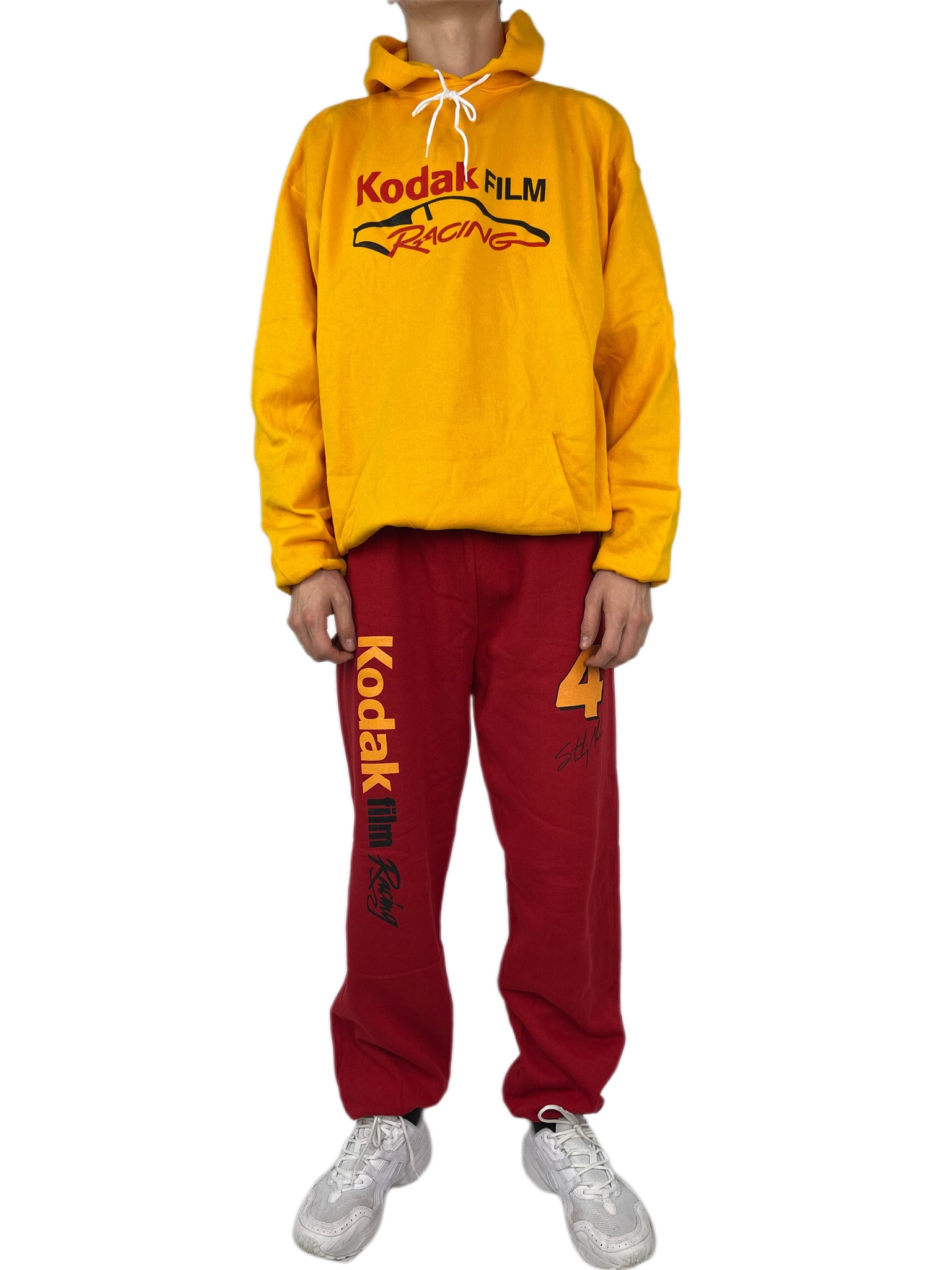 Vintage Yellow Red Kodak Film Tracksuit - XL