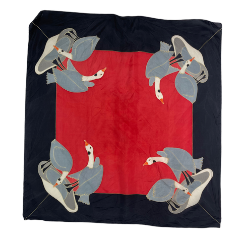 Goose Silk Scarf -