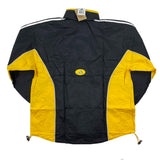 Vintage Yellow Black Deadstock Adidas Rain Jacket with Tags 00s - XXL
